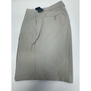 NWT Peter Crown Crafted Stealth Performance Golf Shorts OAT Tan Men's‎ Size 40